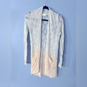 Sparrow Blue and white Cardigan